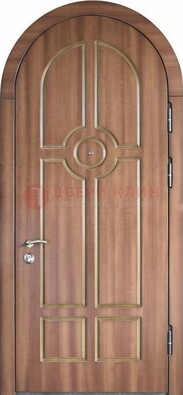 Арочная дверь с отделкой массивом ДА-35 в Ярославле