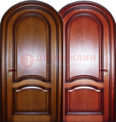 Входная арочная дверь МДФ внутри ДА-5 для сельского дома в Ярославле