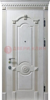 Белая дверь с МДФ ДМ-525 в Ярославле