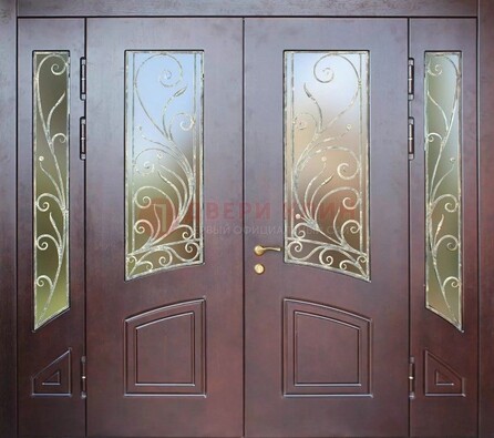 Парадная дверь ДПР-58 с остеклением в Ярославле