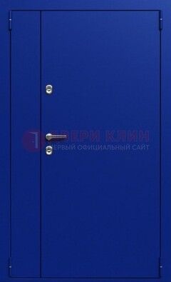 Синяя тамбурная дверь ДТМ-23 в Ярославле