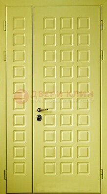 Салатовая тамбурная дверь ДТМ-28 в Ярославле