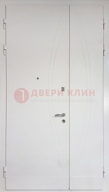 Современная полуторная стальная дверь с МДФ панелью ПЛ-25 в Ярославле